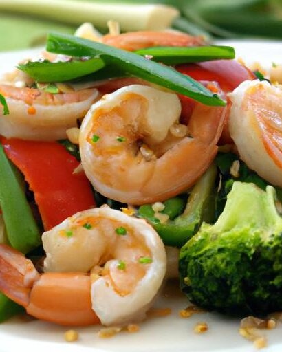 Savor the Harmony: Shrimp and Vegetable Stir-Fry Delight