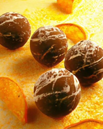 Zesty Indulgence: Crafting Dark Chocolate Orange Truffles