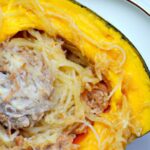Twist on Tradition: Spaghetti Squash with Turkey Meatballs