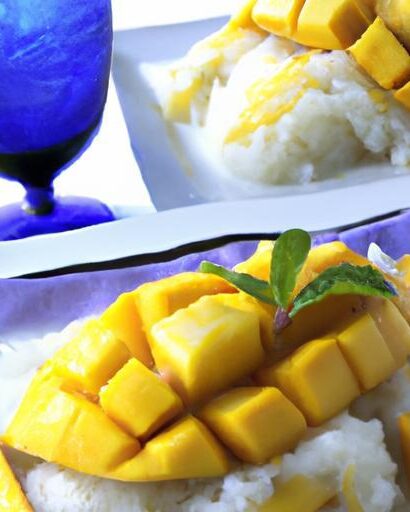 Mango Sticky Rice Delight: Sweet Coconut Milk Bliss Revealed