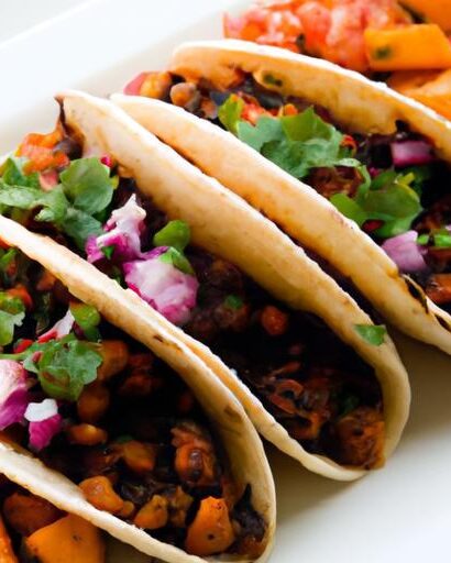 Savor the Flavor: Roasted Sweet Potato & Black Bean Tacos