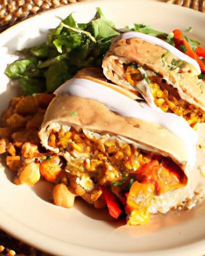 Creamy Cashew Queso Vegan Enchiladas: A Flavorful Twist