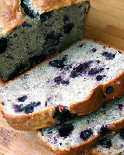 Delicious Vegan Blueberry Bread: A Healthy Homemade Treat