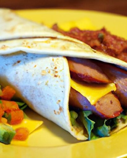 Start Your Day Right: Turkey Sausage & Egg Breakfast Burrito