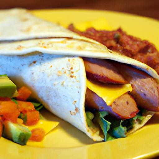 Start Your Day Right: Turkey Sausage & Egg Breakfast Burrito