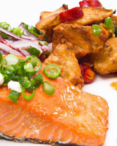 Crispy Honey Garlic Salmon Bites: Ready in 25 Minutes!