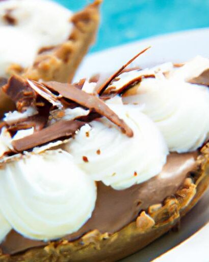 Decadent Chocolate Coconut Tart: A Tropical Dessert Delight