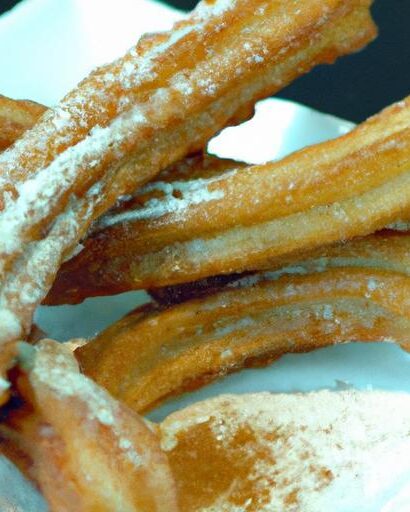 Golden Churros: The Sweet Crunch of Cinnamon Sugar Delight