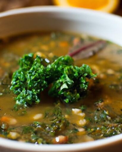 Hearty One-Pot Lentil and Kale Soup: Simple & Nutritious