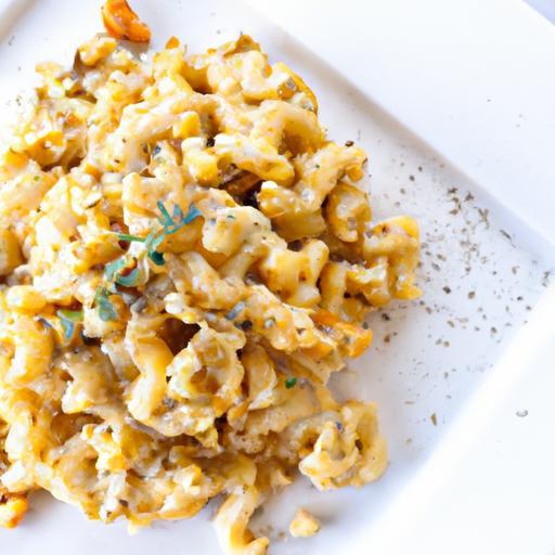 Creamy Vegan Mac and Cheese with Rich Cashew Sauce Bliss