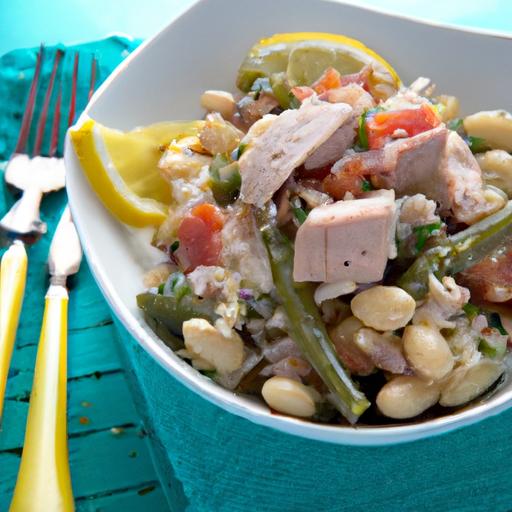 Wholesome Tuna White Bean Salad: A Nutritious Delight