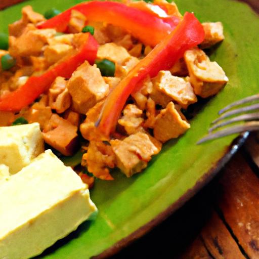 Brighten Your Breakfast: Tofu Scramble with Peppers & Onions