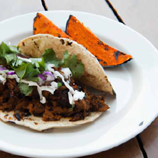 Roasted Sweet Potato‌ & Black​ Bean Tacos:​ A Flavorful twist