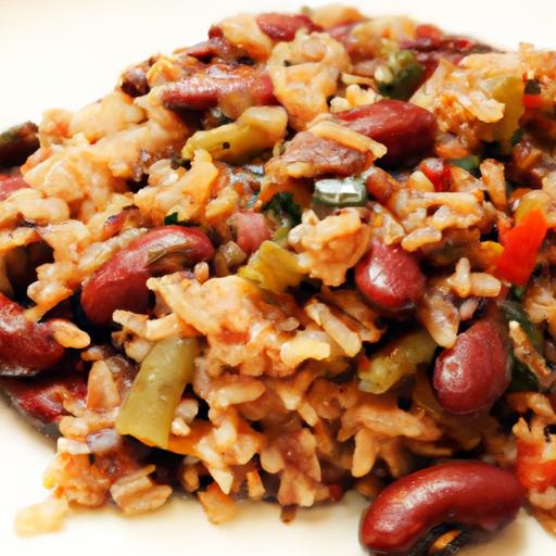 Hearty Vegan Jambalaya: Red Beans and Rice Delight