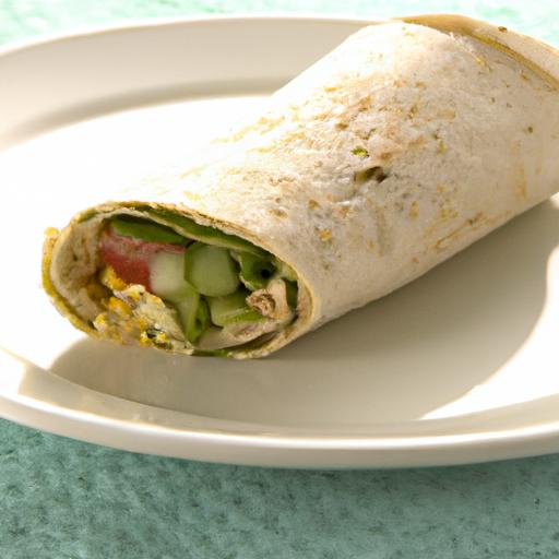 wholesome ‌Egg Salad⁤ Wrap:⁤ A Nutritious Whole Wheat Twist