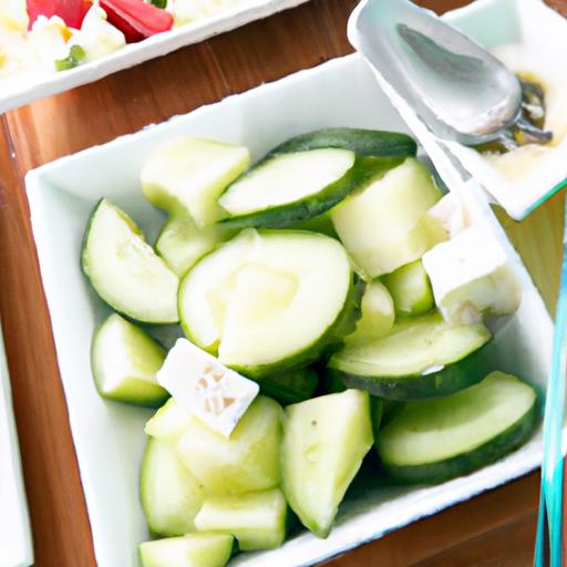 Fresh​ & Fast: ​Whip Up a Crisp⁤ Cucumber Feta Salad