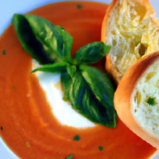 Velvety Homemade Tomato basil Soup: A Creamy Delight