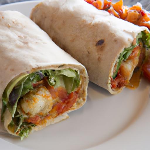 Fiery Buffalo Cauliflower Wrap: A Bold Veggie Twist