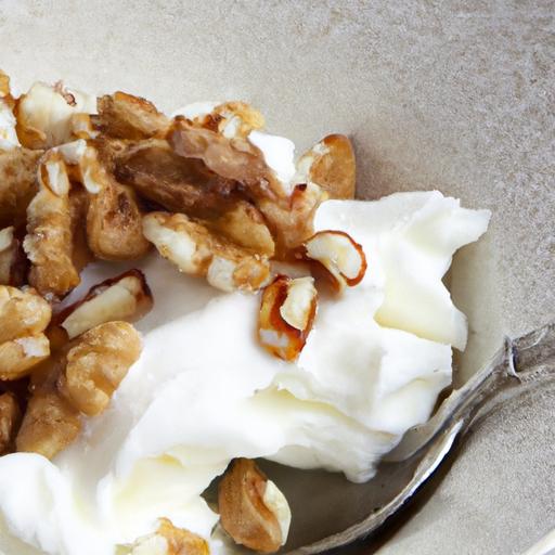 Wholesome Greek Yogurt with Walnuts and Honey Delight