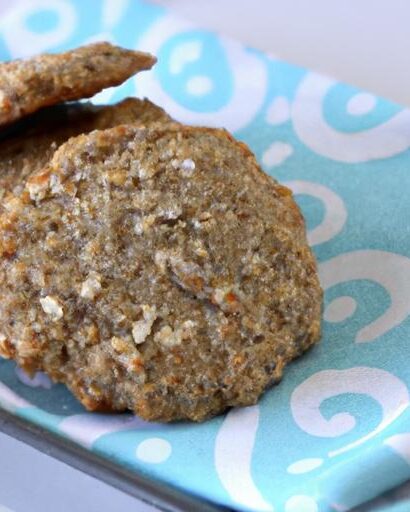 Delicious Keto Flaxseed Oatmeal Cookies: Healthy & Low-Carb Treats