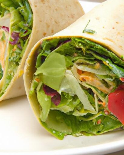 Wholesome Egg Salad Wrap: A Nutritious Whole Wheat Twist