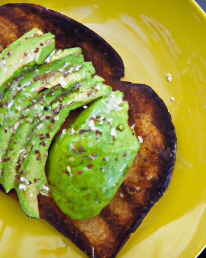 Power-Packed Mornings: Whole Grain Toast with Avocado & Hemp Seeds