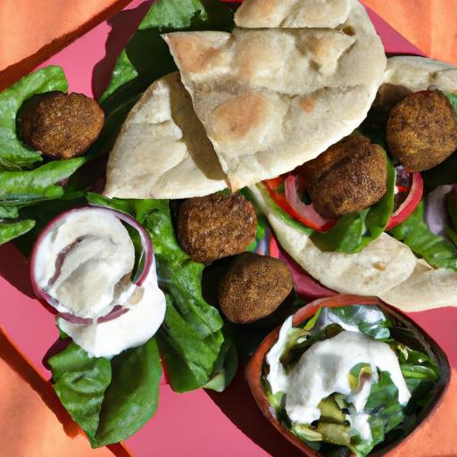 Flavor-Packed Pita Pockets with Falafel & Creamy Tahini