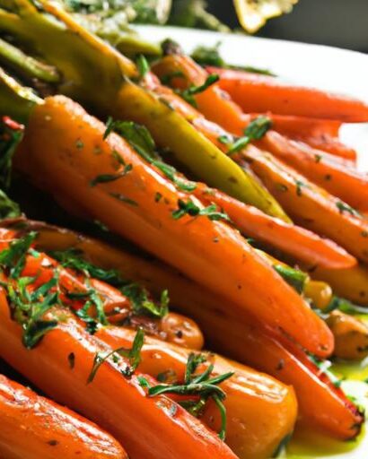 Sweet & Savory Maple-Glazed Roasted Carrots Delight
