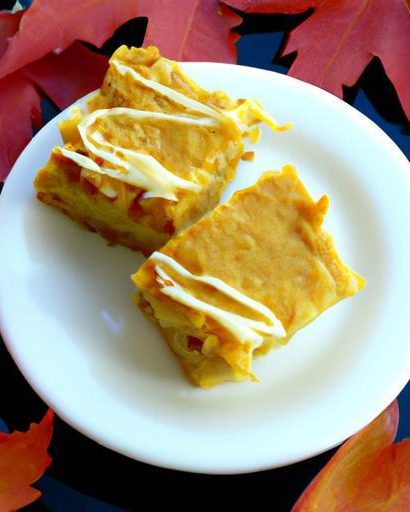 Decadent Cream Cheese Pumpkin Bars: A Fall Favorite Recipe