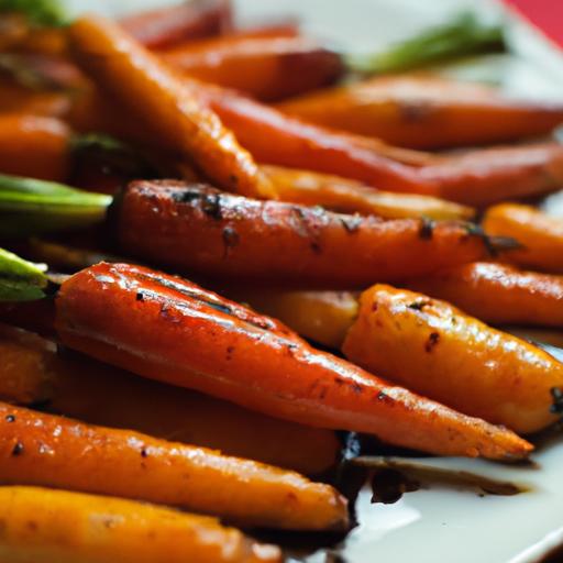 Sweet‌ & Savory Maple-glazed Roasted Carrots ​Delight