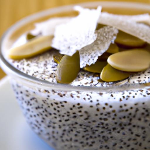 Wholesome Delight: Chia Pudding with Coconut & Honey