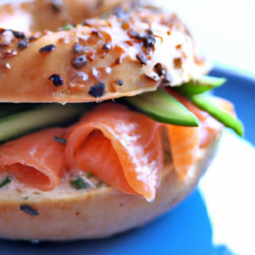 Elevate Breakfast: Smoked Salmon Bagel with Capers & Herbs