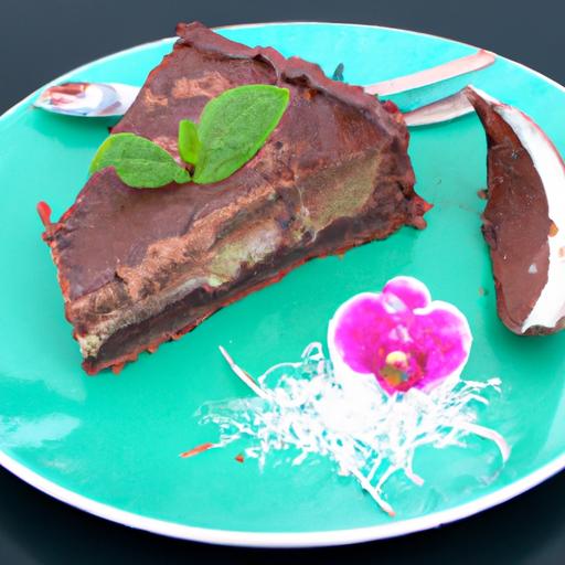 Decadent chocolate avocado Mousse Cake: A Healthy Indulgence