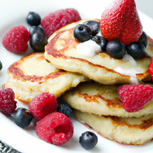 Fluffy Cottage cheese & Berry Protein pancakes: A Power Boost