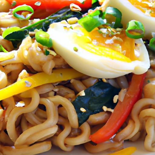 Speedy ‍Ramen Stir-Fry⁤ with ‍Eggs: A Tasty Twist⁤ on Dinner