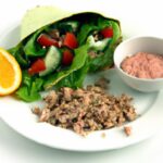 Healthy Twist: Tuna Salad with Greek Yogurt in Whole Wheat Pita