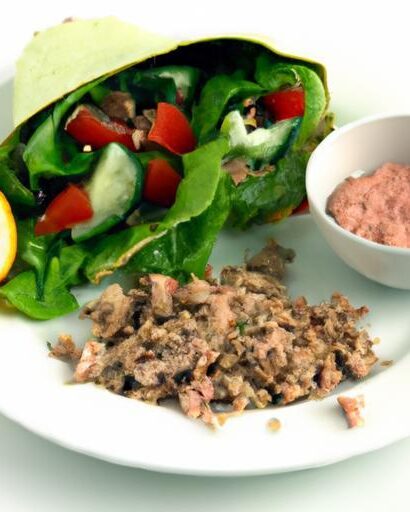 Healthy Twist: Tuna Salad with Greek Yogurt in Whole Wheat Pita