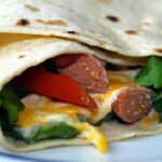 Hearty Turkey Sausage & Egg Breakfast Burrito Delight