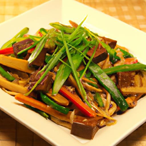 Savor the Flavor: Beef & Veggie Stir-Fry with Tofu Noodles