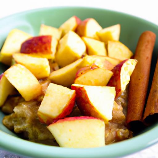 Warm Up Your Mornings: Cinnamon Apple Oatmeal Delight