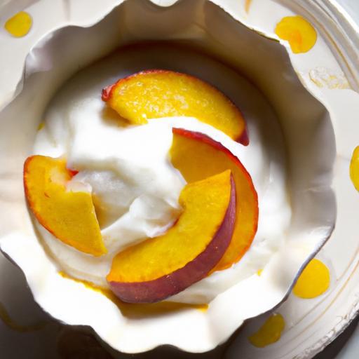 Creamy Cottage Cheese & Sliced Peach Bowl: A Fresh Delight